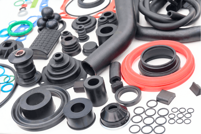 Rubber Molded Parts and Hoses.