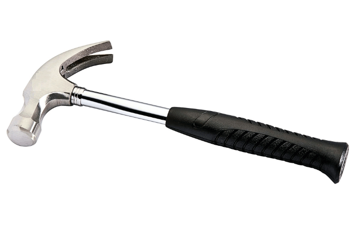 HAMMER WITH STEEL HANDLE